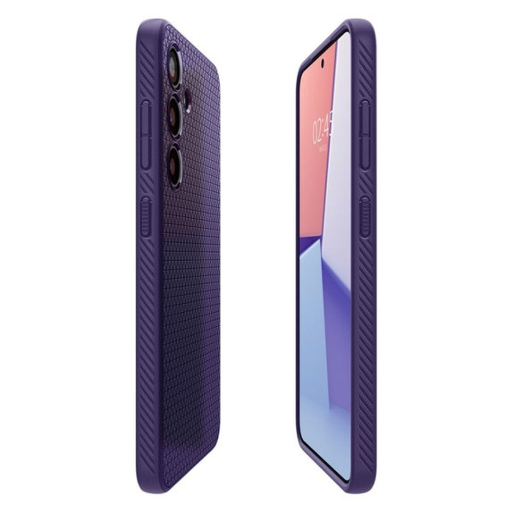 Spigen - Case Liquid Air for Samsung Galaxy S24, Deep Purple