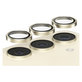 Camera Lens Protector Hoops for Samsung Galaxy S24/S23/S23+, Yellow, PanzerGlass