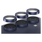 Camera Lens Protector Hoops for Samsung Galaxy S24+, Purple, PanzerGlass