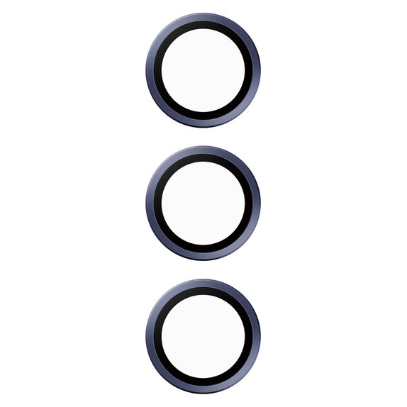 Camera Lens Protector Hoops for Samsung Galaxy S24+, Purple, PanzerGlass