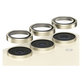 Camera Lens Protector Hoops for Samsung Galaxy S24+, Yellow, PanzerGlass