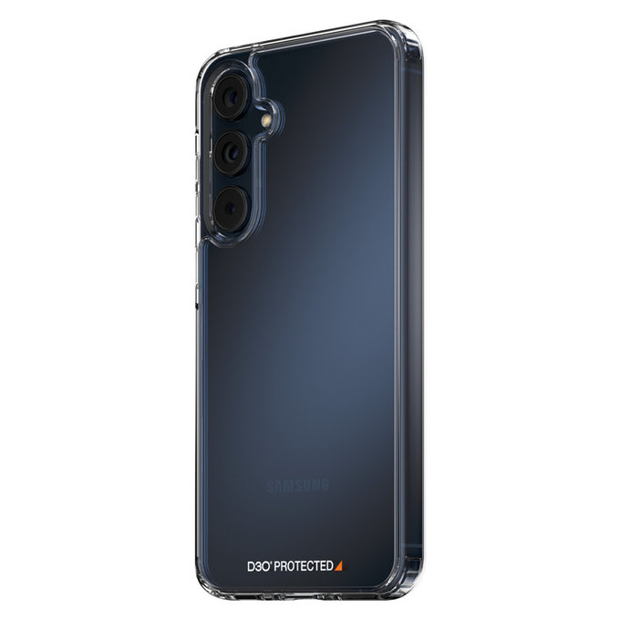 Case HardCase D3O for Samsung Galaxy A55 5G, Transparent, PanzerGlass