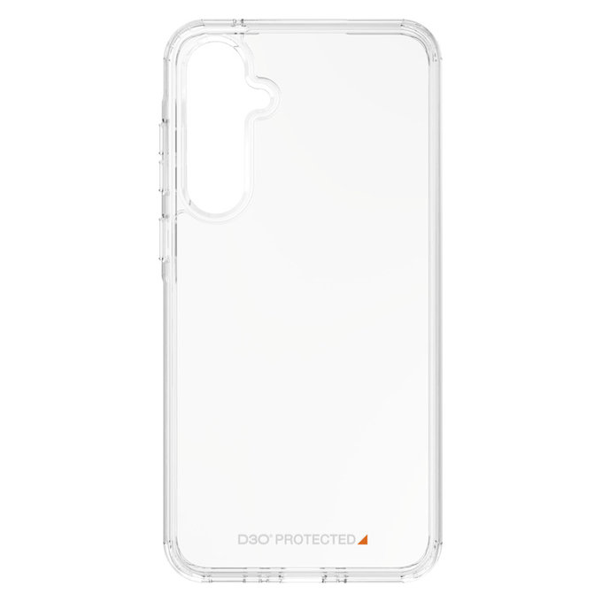 Case HardCase D3O for Samsung Galaxy A55 5G, Transparent, PanzerGlass