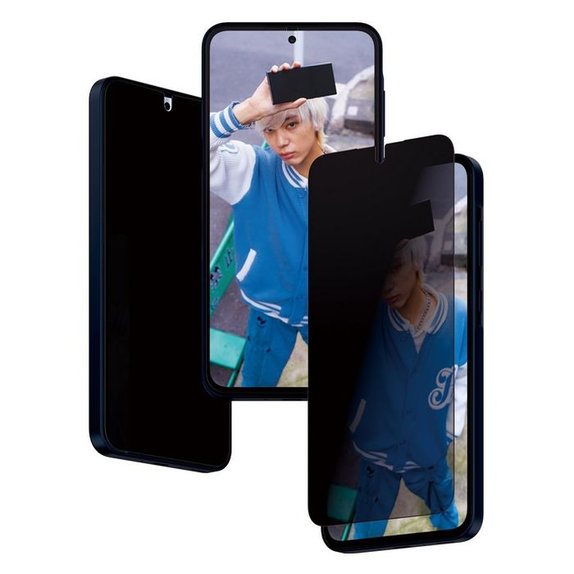 PanzerGlass - Tempered Glass Re:Fresh UWF Privacy with aplicator for Samsung Galaxy A35, black