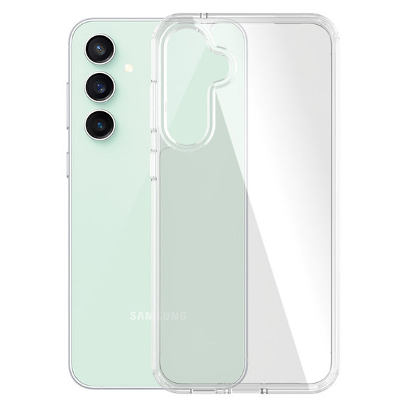 Case HardCase AB for Samsung Galaxy S23 FE, Transparent, PanzerGlass