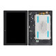 Lenovo TAB 2 A10-70 - LCD Display + Touch Screen + Frame (Black) TFT
