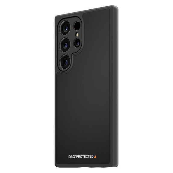 Case HardCase D3O for Samsung Galaxy S24 Ultra, Black, PanzerGlass