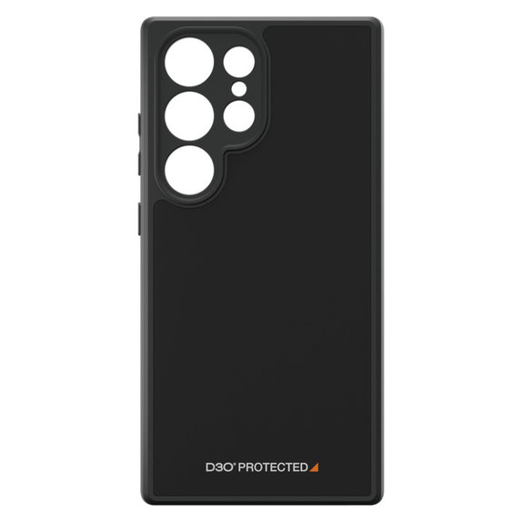 Case HardCase D3O for Samsung Galaxy S24 Ultra, Black, PanzerGlass