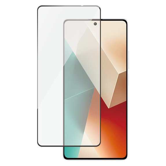 Tempered Glass UWF for Xiaomi Redmi Note 13 4G, Black, SAFE by PanzerGlass