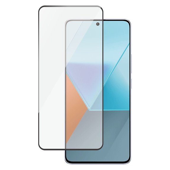 Tempered Glass UWF for Xiaomi Redmi Note 13 Pro 5G, Black, SAFE by PanzerGlass
