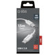 SBS - Braided Cable USB-C/USB-C, PD, 60W, 2m, white
