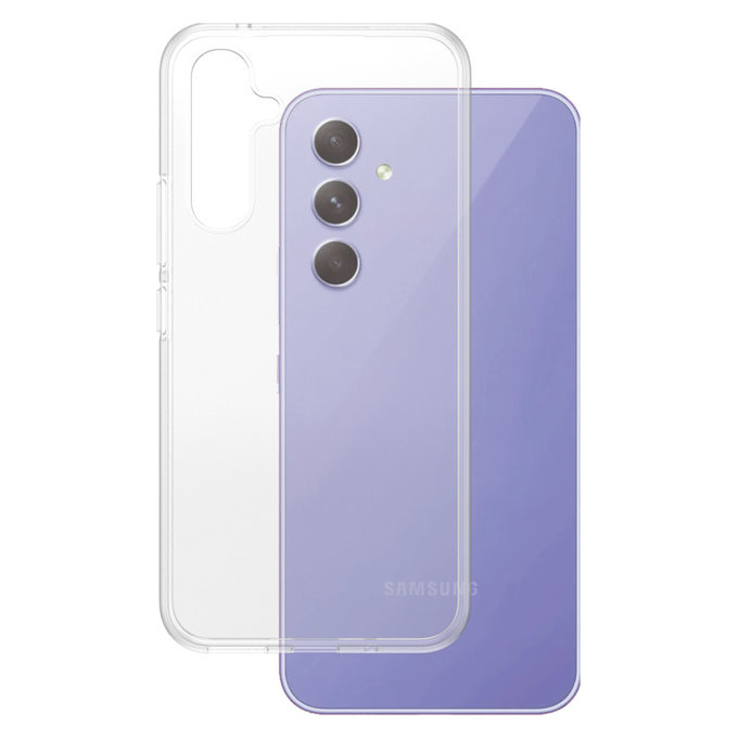 Case TPU for Samsung Galaxy A54 5G, Transparent, SAFE by PanzerGlass