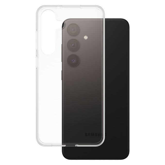 Case TPU for Samsung Galaxy S24+, Transparent, SAFE by PanzerGlass
