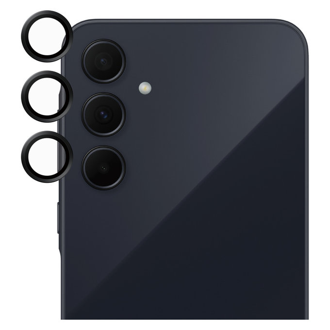 Camera Lens Protector for Samsung Galaxy A34 5G, Black, SAFE by PanzerGlass