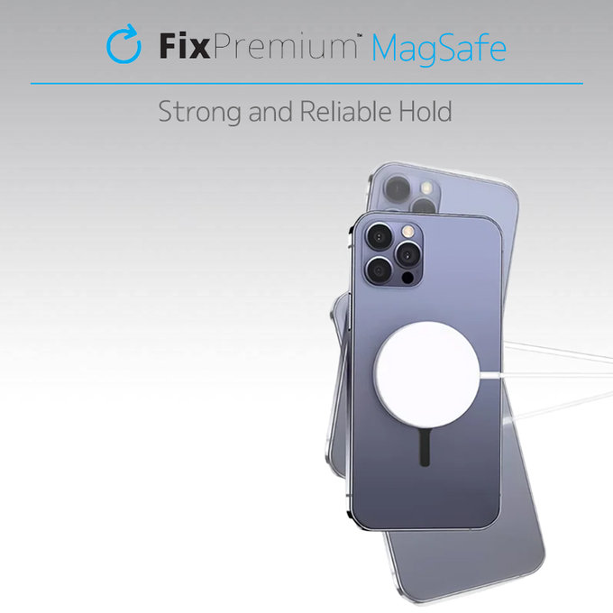FixPremium - Magnet for MagSafe, silver