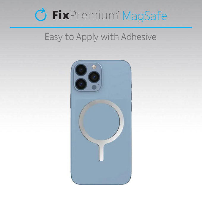 FixPremium - Magnet for MagSafe Ultra, silver