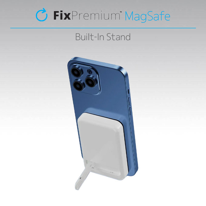 FixPremium - MagSafe PowerBank with Stand 10 000mAh, black