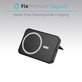 FixPremium - MagSafe PowerBank with Stand 5000mAh, white