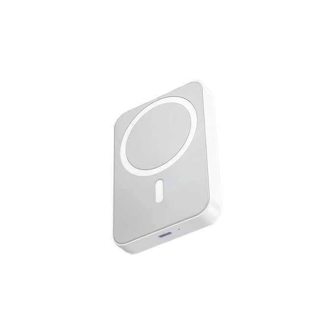 FixPremium - MagSafe PowerBank with Stand 5000mAh, white