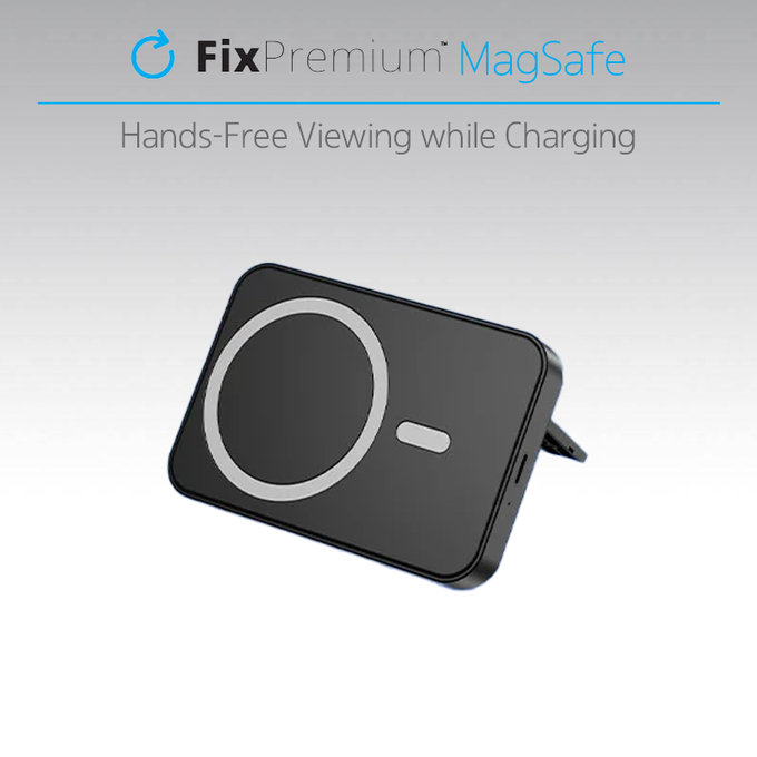 FixPremium - MagSafe PowerBank with Stand 10 000mAh, white