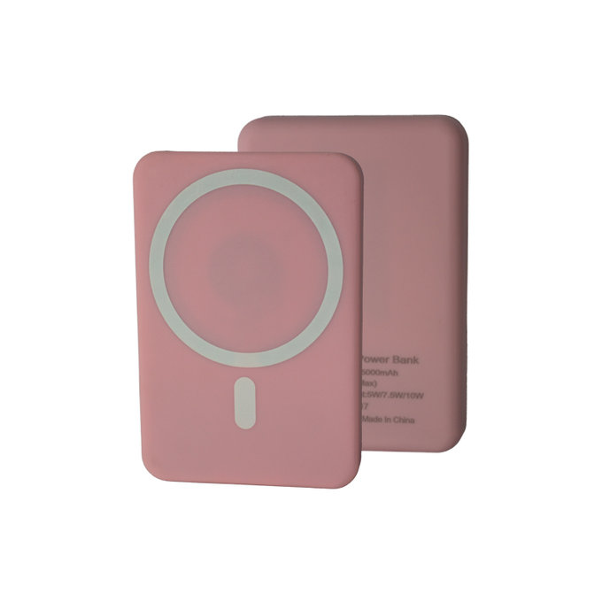 FixPremium - MagSafe PowerBank 5000mAh, pink
