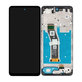 Motorola Moto G04 - LCD Display + Touch Screen + Frame (Black) - 5D68C23890 Genuine Service Pack