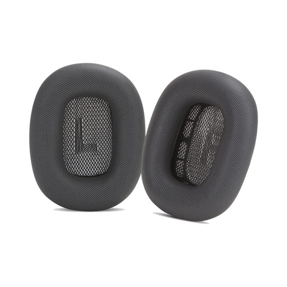 Replacement Ear Pads for Apple AirPods Max (Eco-Leather), space gray