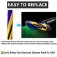 Dyson V11, V12, V15, V15s Detect Submarine - Slim Fluffy Soft Roller Cleaner Head Main Brush