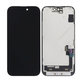 Display Soft OLED for iPhone 15, Touch Screen with Frame, FixPremium