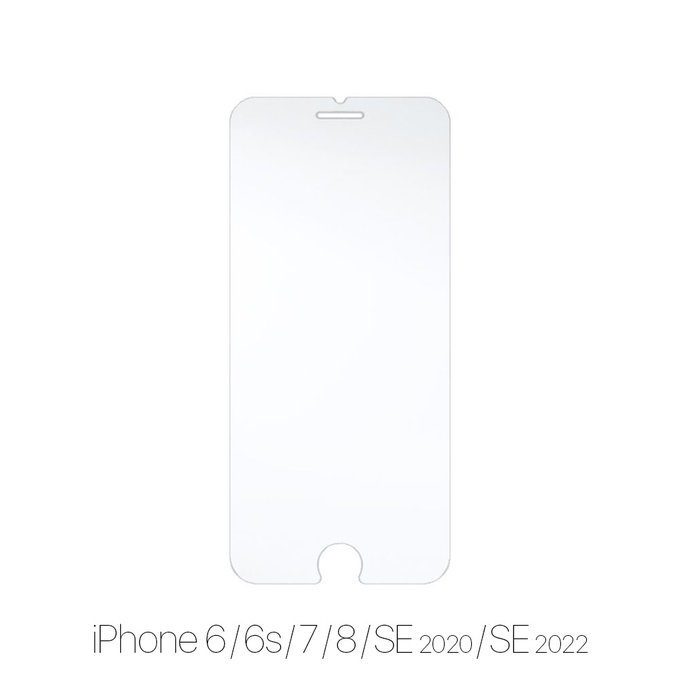 FixPremium Glass - Tempered Glass for iPhone 6, 6s, 7, 8, SE 2020 & SE 2022 (10 Pack)