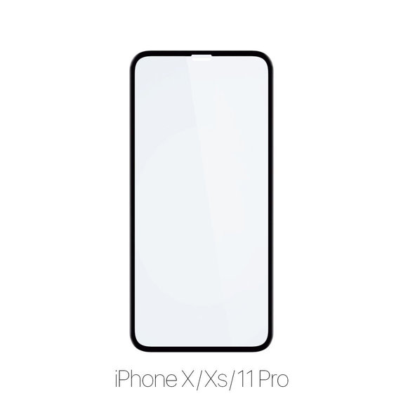 FixPremium FullCover Glass - Tempered Glass for iPhone X, XS & 11 Pro (10 Pack)