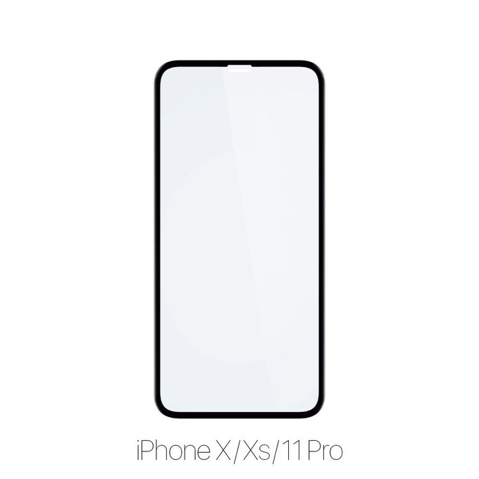 FixPremium FullCover Glass - Tempered Glass for iPhone X, XS & 11 Pro (10 Pack)