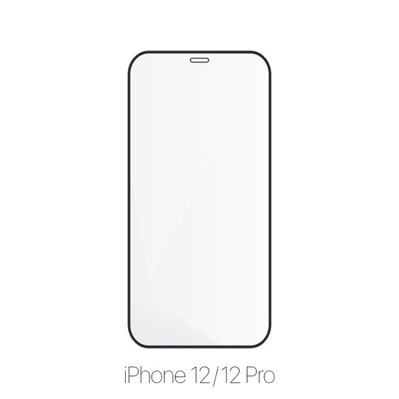 FixPremium FullCover Glass - Tempered Glass for iPhone 12 & 12 Pro (10 Pack)