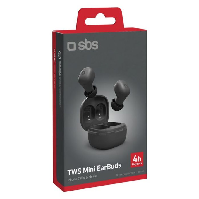 SBS - Wireless Earphones TWS Mini, black