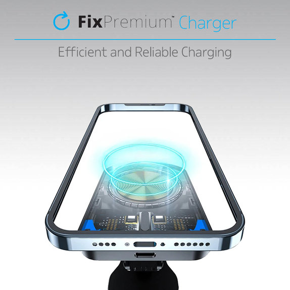 FixPremium - Car Charger MagSafe V2, white