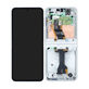 Samsung Galaxy Z Flip 6 F741B - LCD Display + Touch Screen + Frame (White) - GH82-35014F Genuine Service Pack