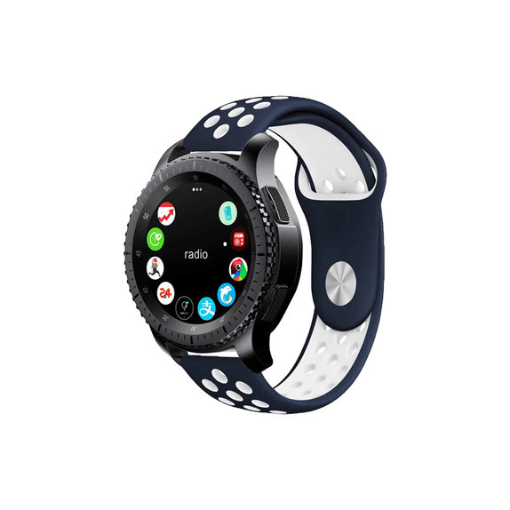 FixPremium - Silicone Sports Strap for Garmin (22mm), blue