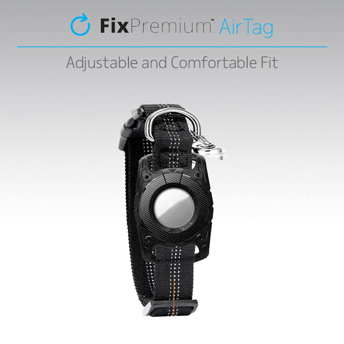 FixPremium - AirTag Collar for Dogs and Cats, green