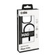 SBS - Mag Frame Case Compatible with MagSafe for iPhone 15 Pro, black