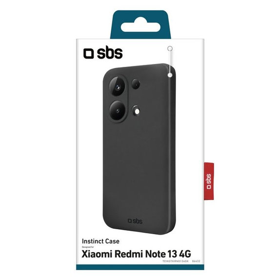 SBS - Case Instinct for Xiaomi Redmi 13 4G, black