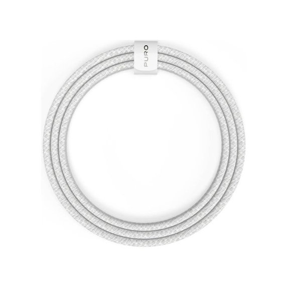 PURO - USB-C Cable / USB-C, 240W, Fabrik FABK4, 2 m, white