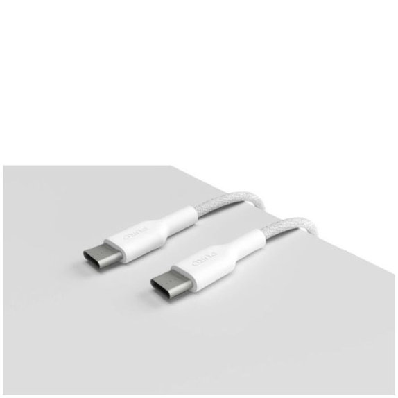 PURO - USB-C Cable / USB-C, 240W, Fabrik FABK4, 2 m, white