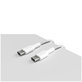PURO - USB-C Cable / USB-C, 240W, Fabrik FABK4, 2 m, white