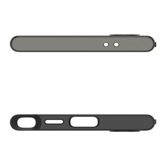 Spigen - Case Neo Hybrid for Samsung Galaxy S24 Ultra, Gunmetal