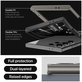 Spigen - Case Neo Hybrid for Samsung Galaxy S24 Ultra, Gunmetal