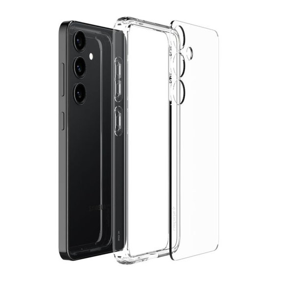 Spigen - Case Ultra Hybrid for Samsung Galaxy S24 Plus, Crystal Clear