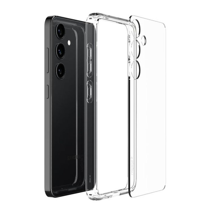 Spigen - Case Ultra Hybrid for Samsung Galaxy S24 Plus, Crystal Clear
