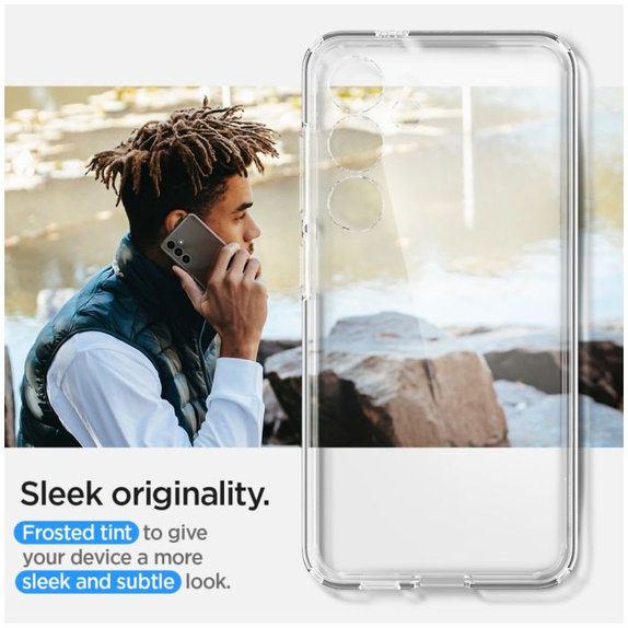 Spigen - Case Ultra Hybrid for Samsung Galaxy S24 Plus, Crystal Clear