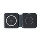 FixPremium - MagSafe Duo for iPhone & Apple Watch, black