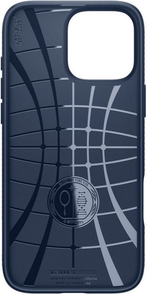 Spigen - Case Liquid Air for iPhone 16 Pro Max, navy blue